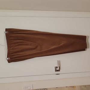 Jenny Buchanan 24WP brushed poly-spandex pants in dark tan
